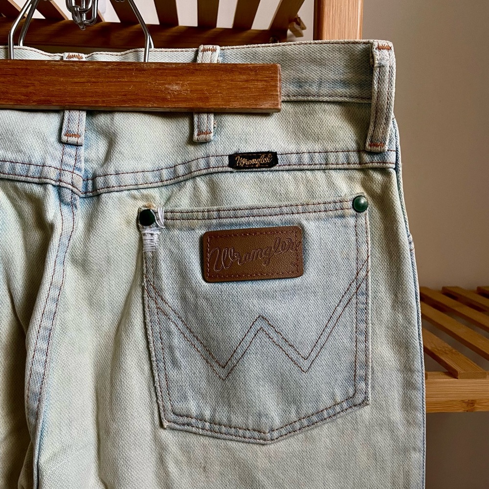 Vintage Wrangler Super Faded Stone Wash Jeans